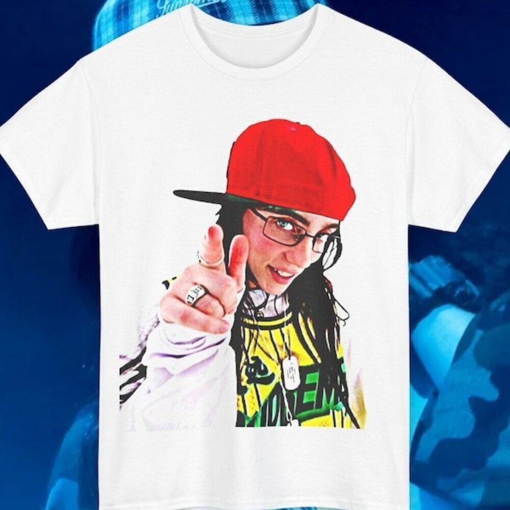 Billie Eilish Lunch Music Video Tee Unisex Heavy Cotton Shirt